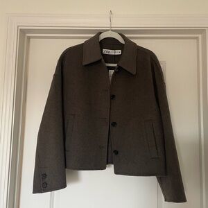 Zara Double Face Wool Coat